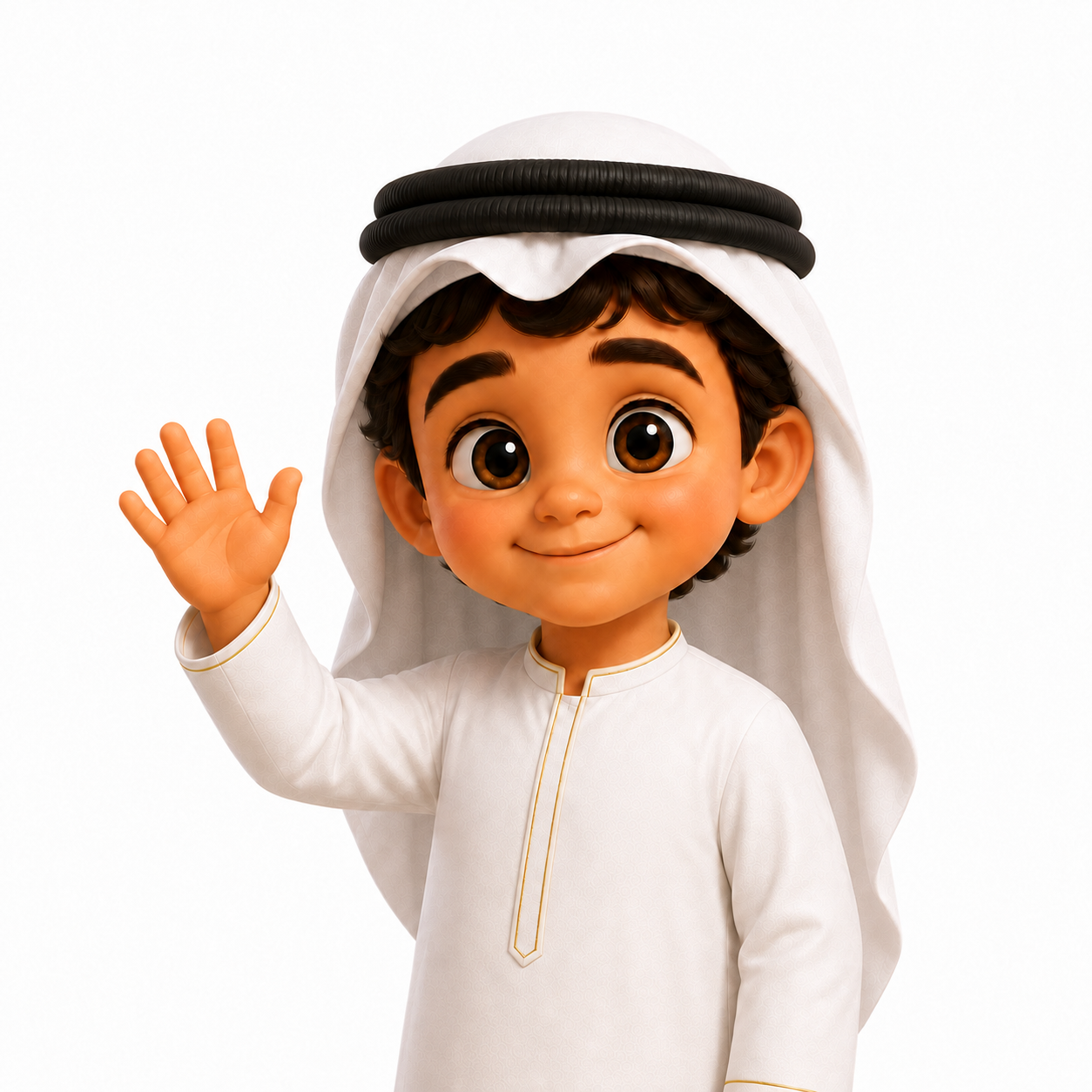Aiman’s friendly product guide waving hello
